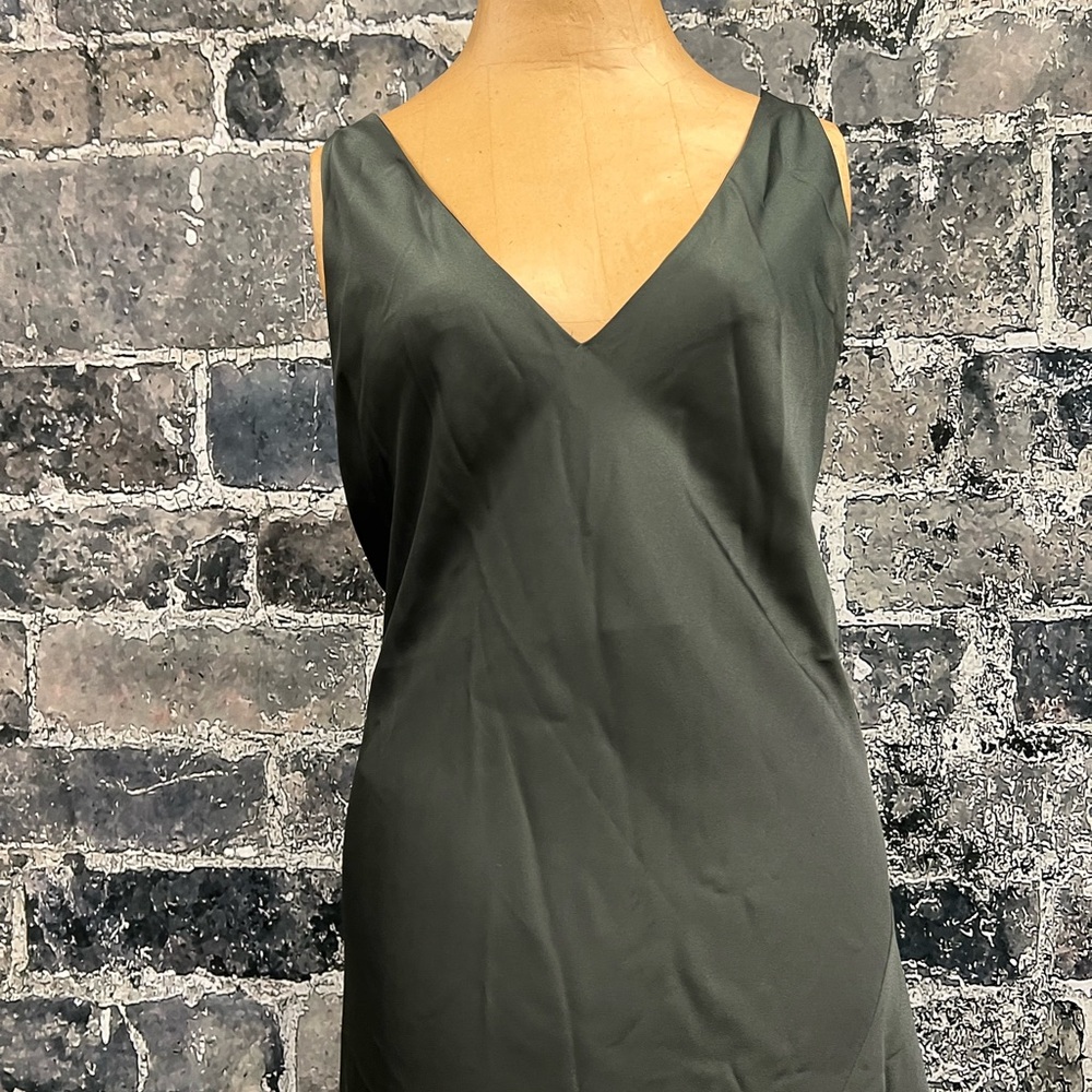 Allsaints Olive Slip Dress size L